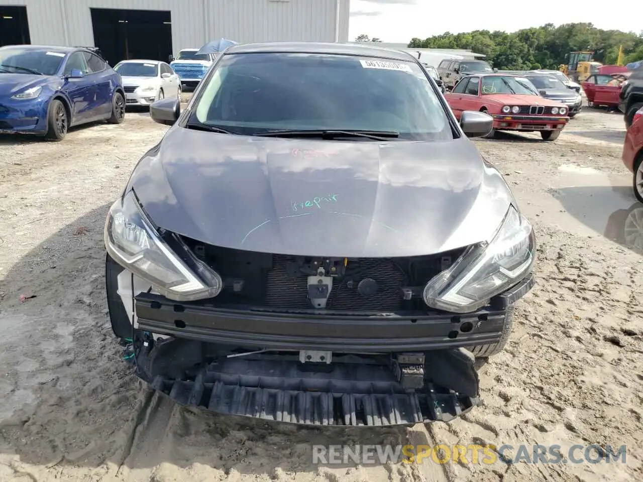 5 Photograph of a damaged car 3N1AB7AP7KL627337 NISSAN SENTRA 2019