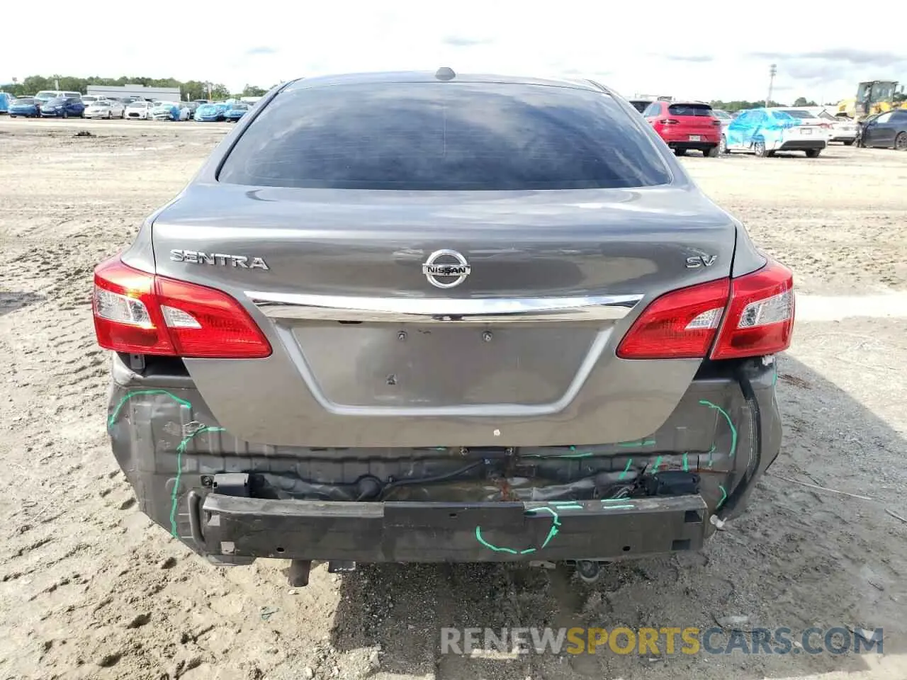 6 Photograph of a damaged car 3N1AB7AP7KL627337 NISSAN SENTRA 2019