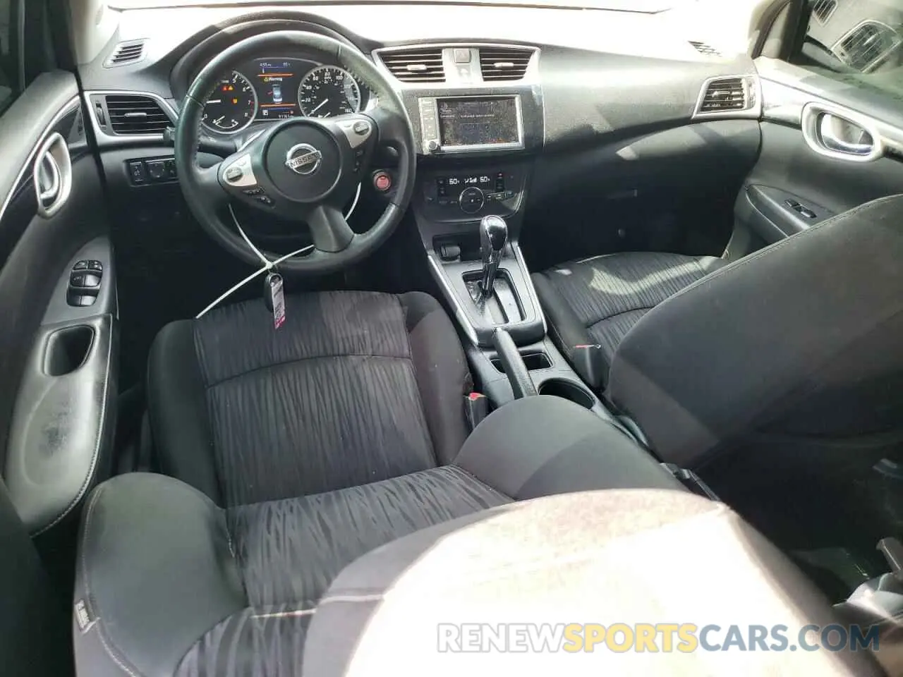 8 Photograph of a damaged car 3N1AB7AP7KL627337 NISSAN SENTRA 2019