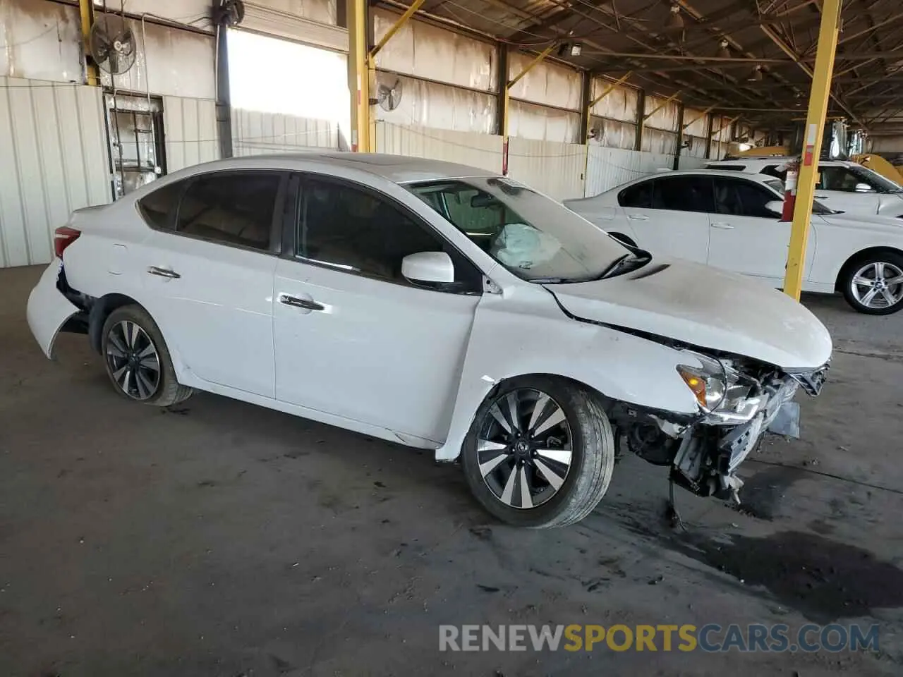 4 Photograph of a damaged car 3N1AB7AP7KY205880 NISSAN SENTRA 2019