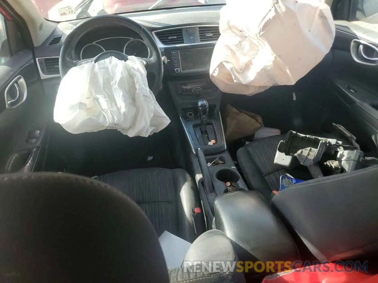 8 Photograph of a damaged car 3N1AB7AP7KY208519 NISSAN SENTRA 2019
