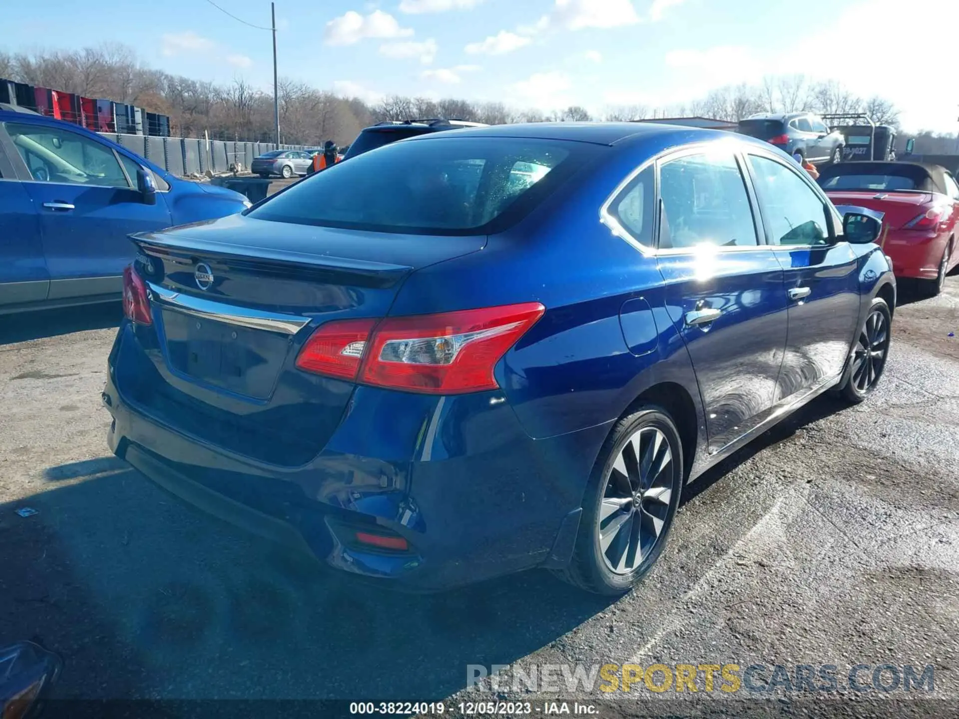 4 Photograph of a damaged car 3N1AB7AP7KY208844 NISSAN SENTRA 2019