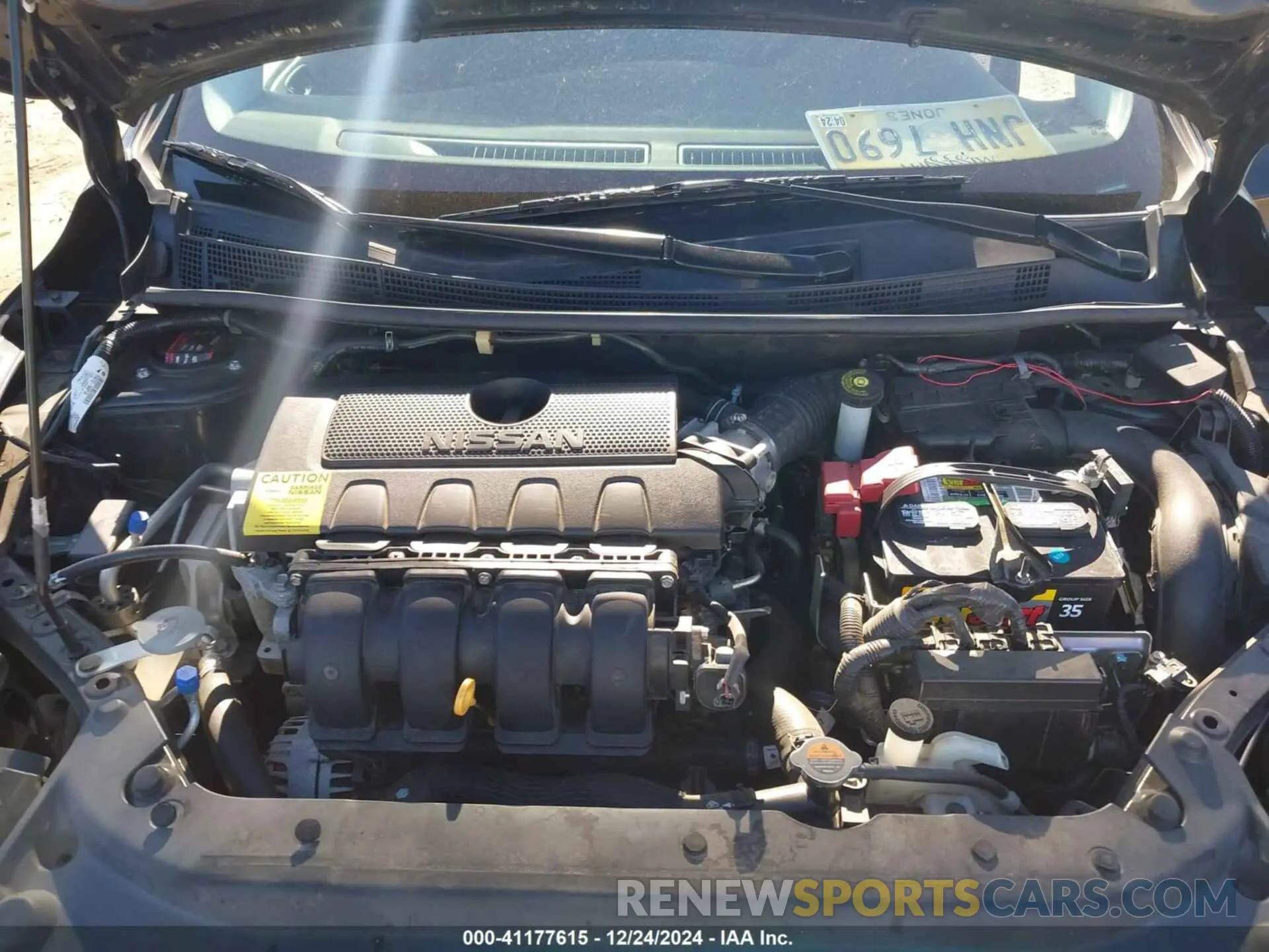10 Photograph of a damaged car 3N1AB7AP7KY210335 NISSAN SENTRA 2019