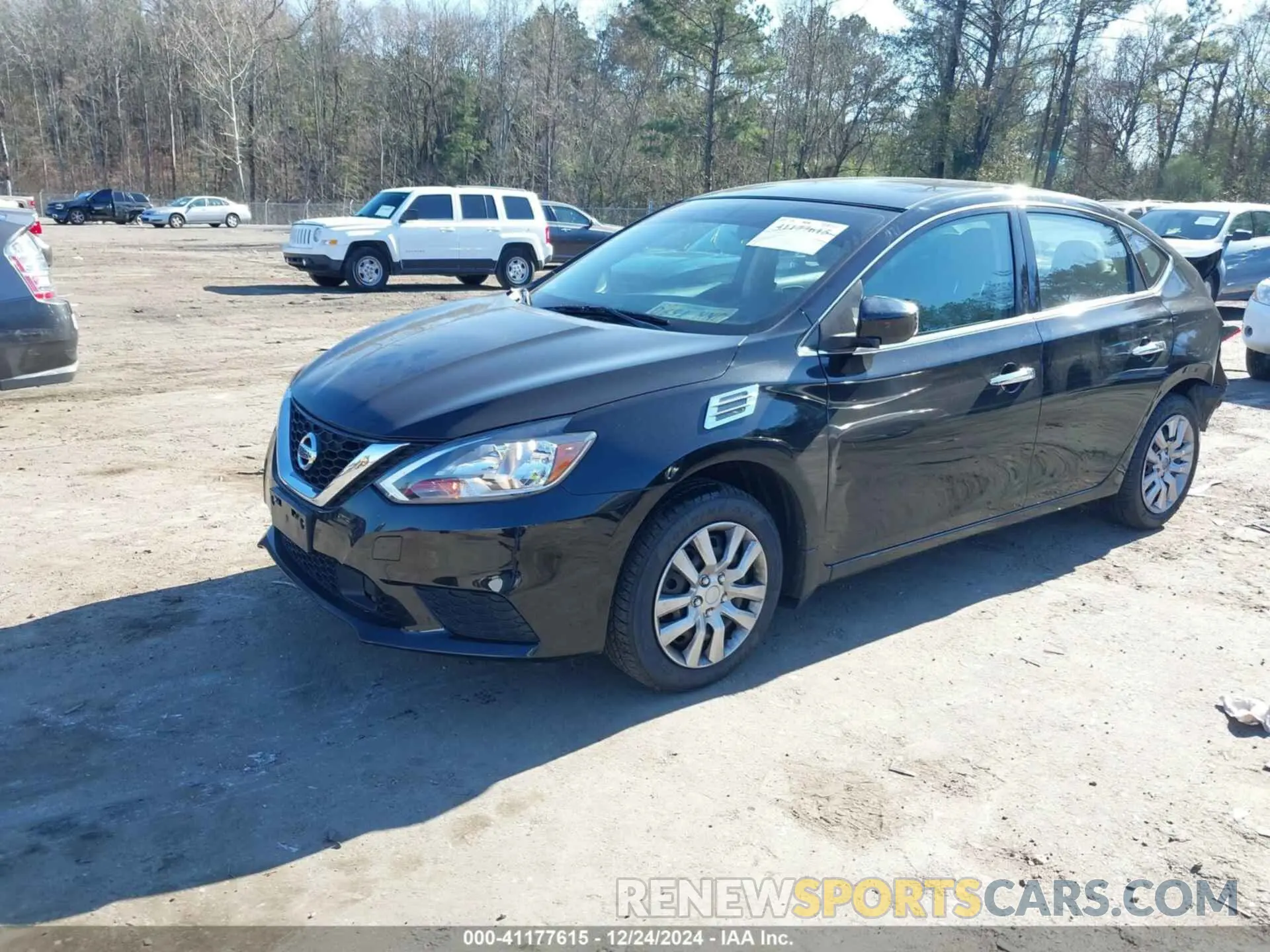 2 Photograph of a damaged car 3N1AB7AP7KY210335 NISSAN SENTRA 2019