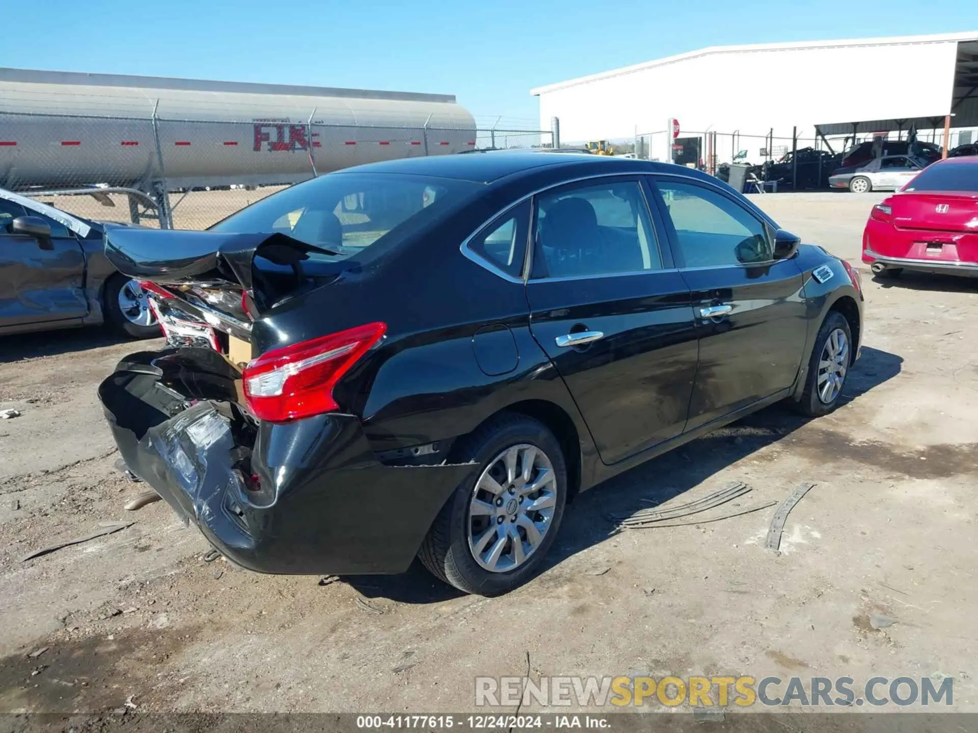4 Photograph of a damaged car 3N1AB7AP7KY210335 NISSAN SENTRA 2019