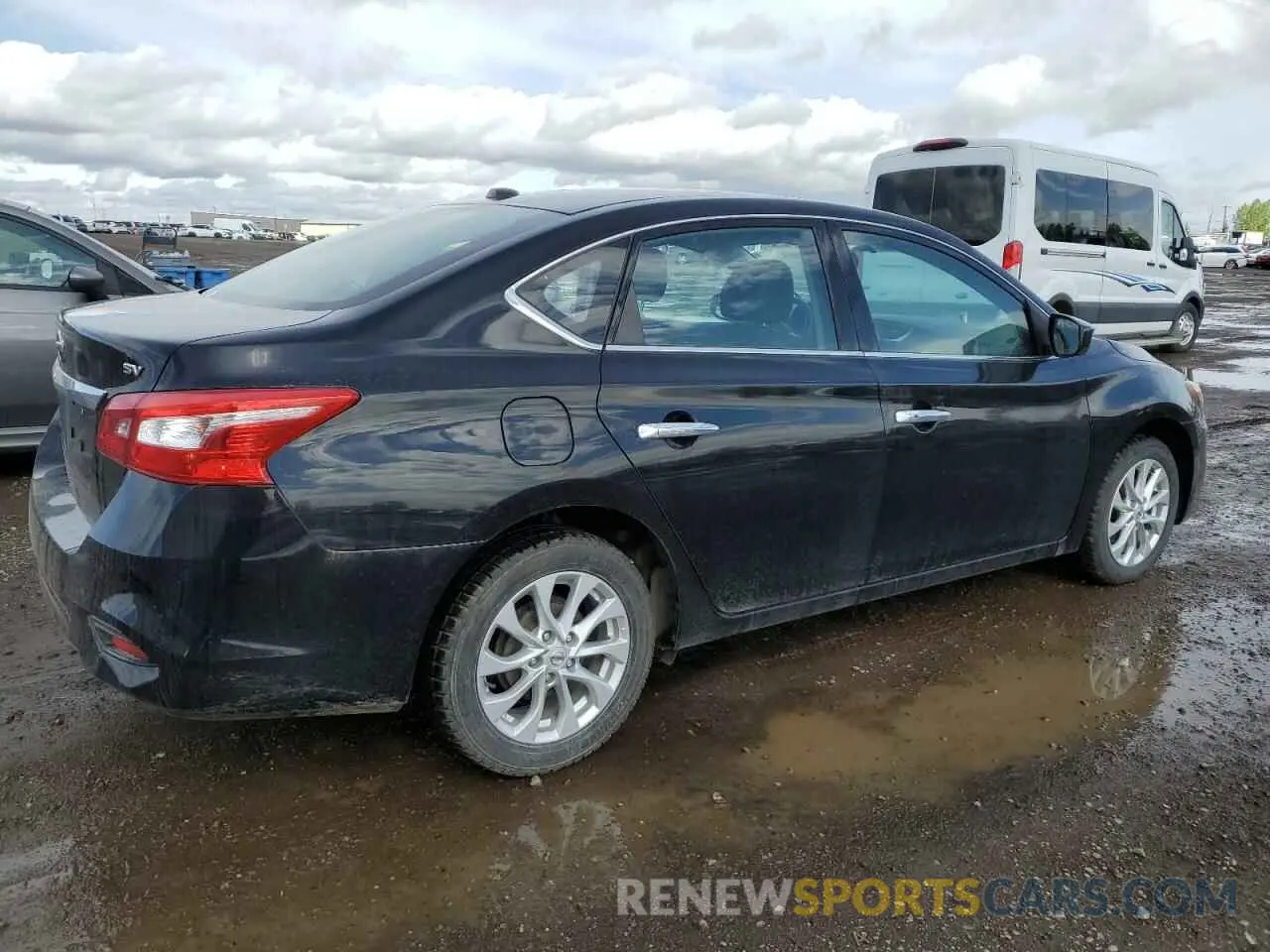 3 Photograph of a damaged car 3N1AB7AP7KY215518 NISSAN SENTRA 2019