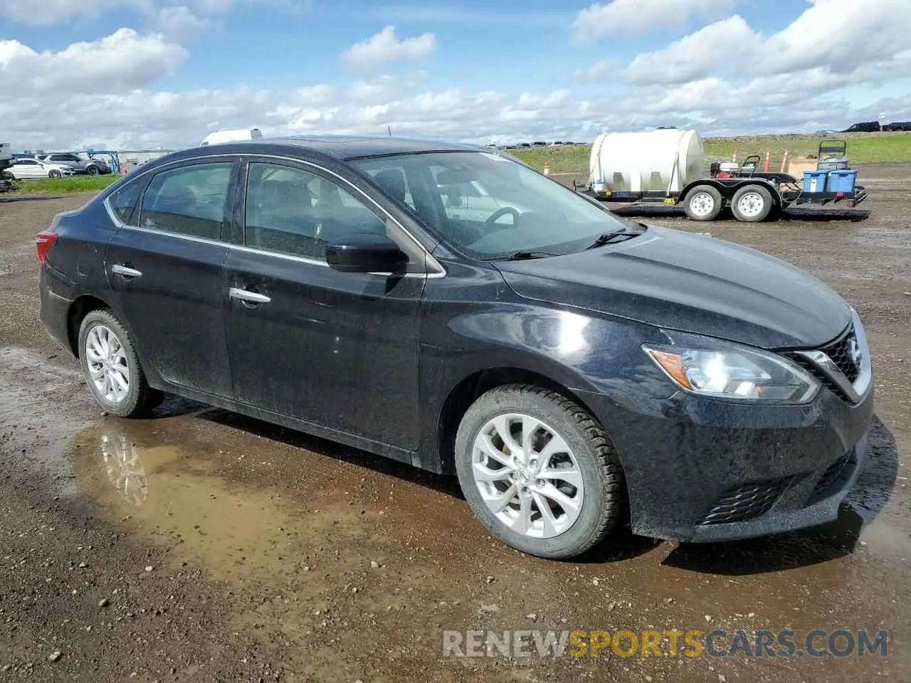 4 Photograph of a damaged car 3N1AB7AP7KY215518 NISSAN SENTRA 2019
