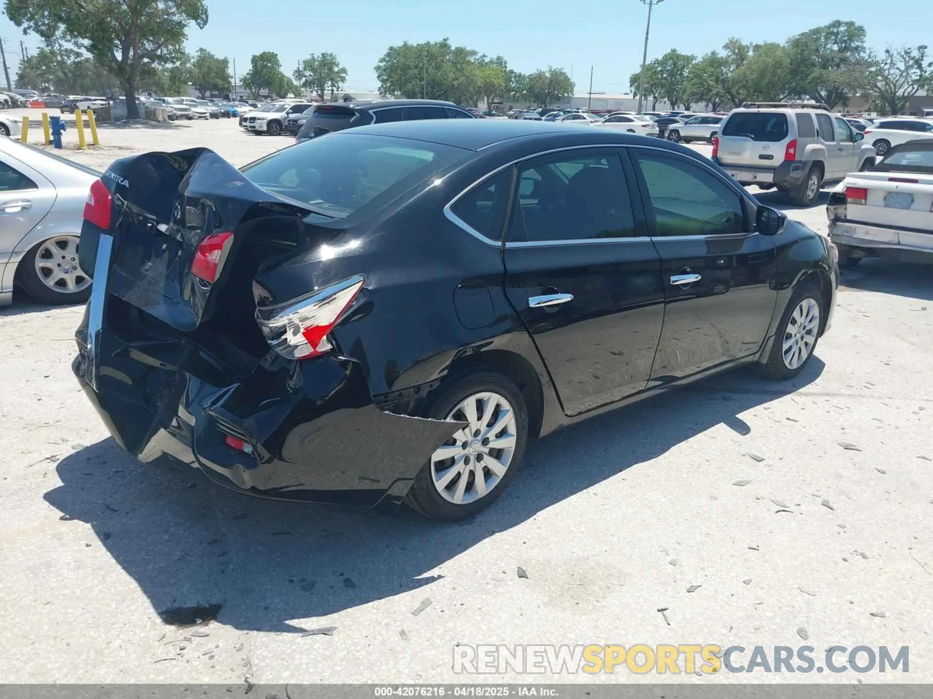 4 Photograph of a damaged car 3N1AB7AP7KY221268 NISSAN SENTRA 2019