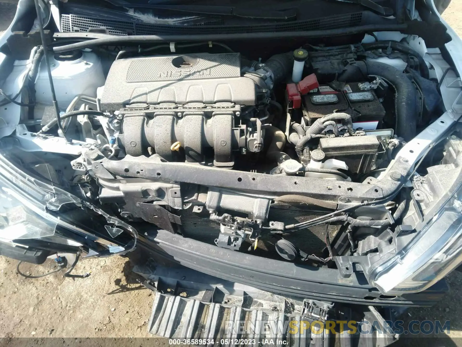 10 Photograph of a damaged car 3N1AB7AP7KY221674 NISSAN SENTRA 2019