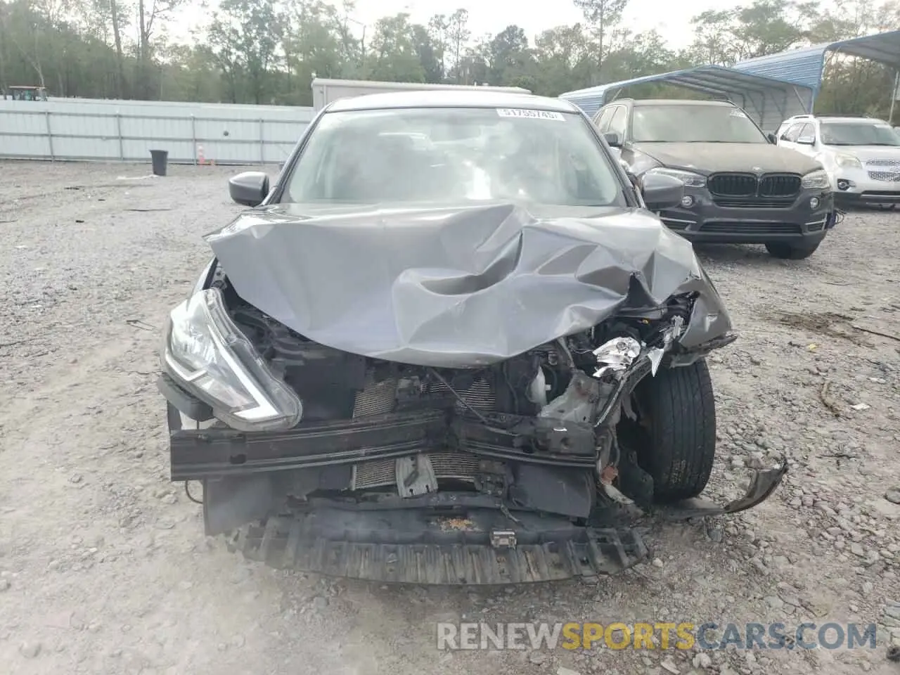 5 Photograph of a damaged car 3N1AB7AP7KY224199 NISSAN SENTRA 2019