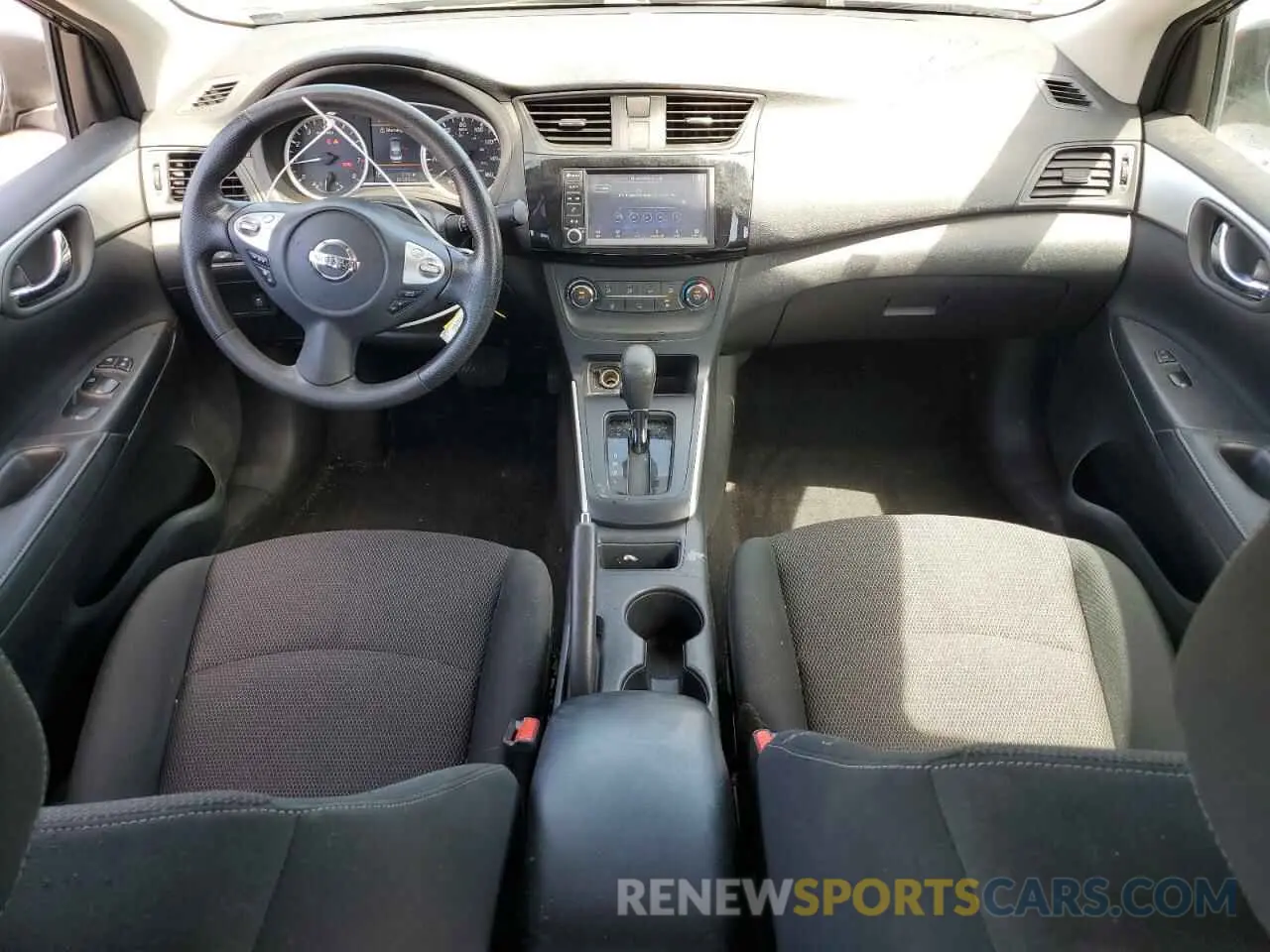 8 Photograph of a damaged car 3N1AB7AP7KY224364 NISSAN SENTRA 2019