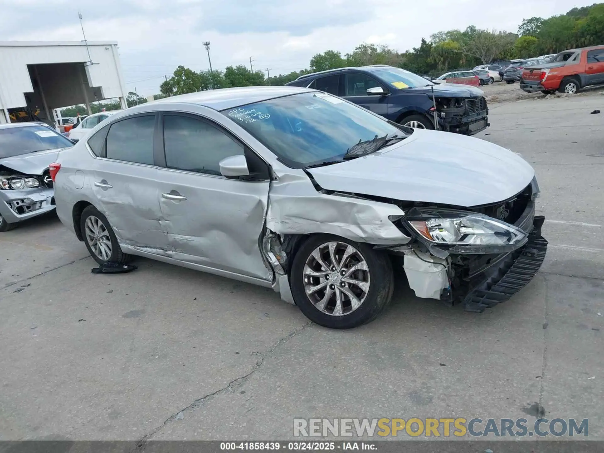 14 Photograph of a damaged car 3N1AB7AP7KY230875 NISSAN SENTRA 2019