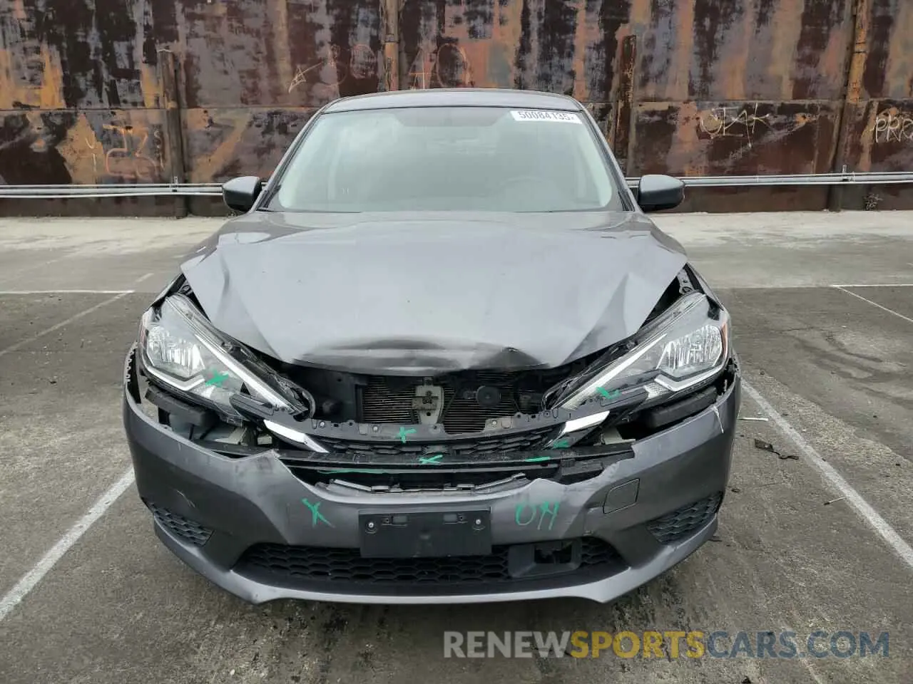 5 Photograph of a damaged car 3N1AB7AP7KY233842 NISSAN SENTRA 2019