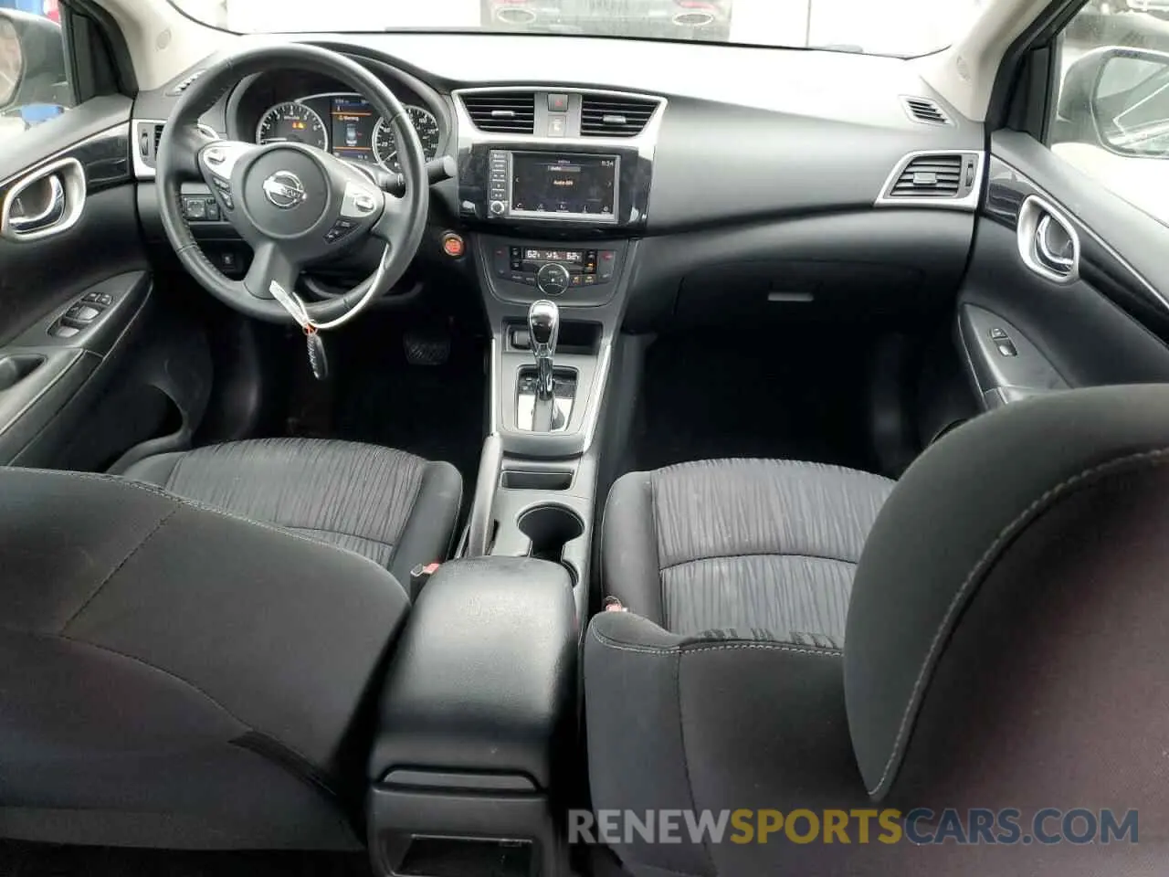 8 Photograph of a damaged car 3N1AB7AP7KY233842 NISSAN SENTRA 2019