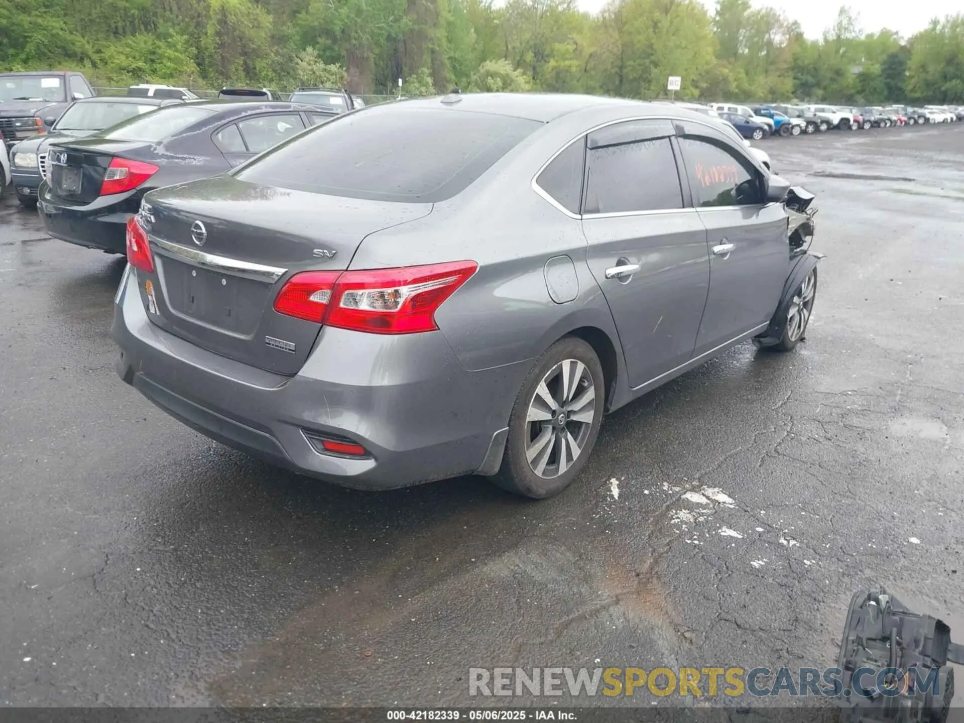 4 Photograph of a damaged car 3N1AB7AP7KY238779 NISSAN SENTRA 2019