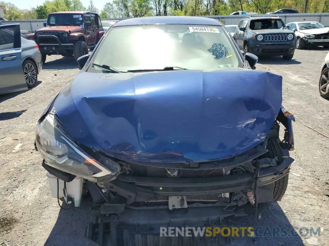 5 Photograph of a damaged car 3N1AB7AP7KY245490 NISSAN SENTRA 2019