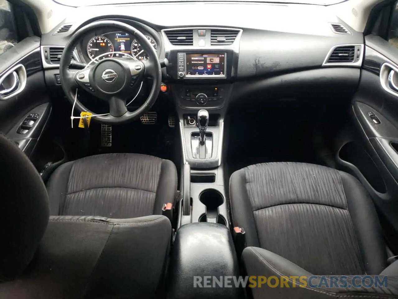 8 Photograph of a damaged car 3N1AB7AP7KY247157 NISSAN SENTRA 2019