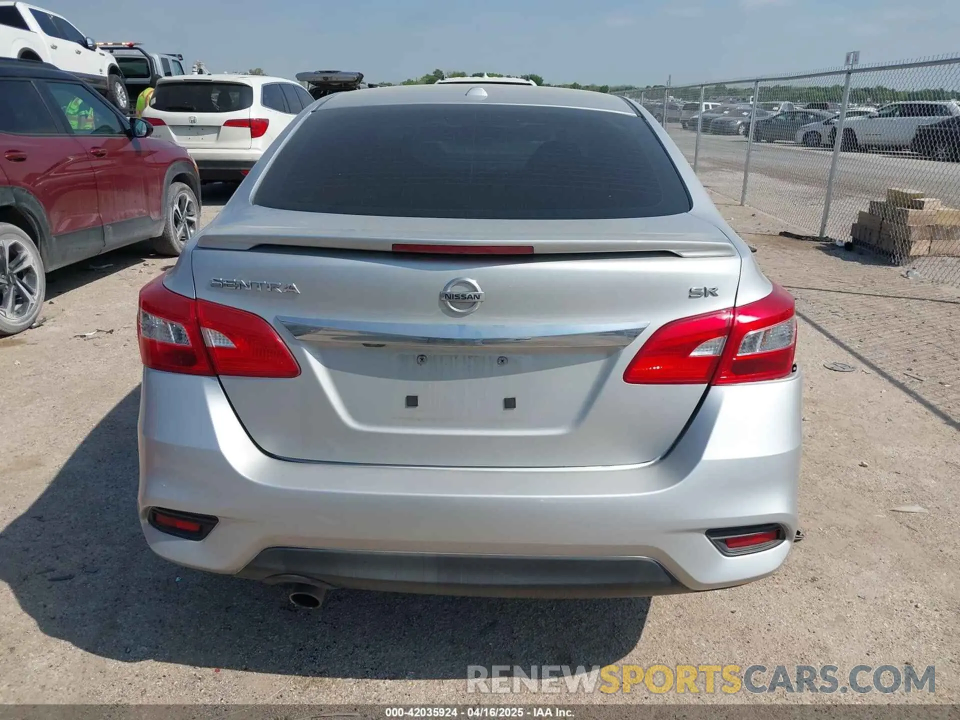 16 Photograph of a damaged car 3N1AB7AP7KY247644 NISSAN SENTRA 2019