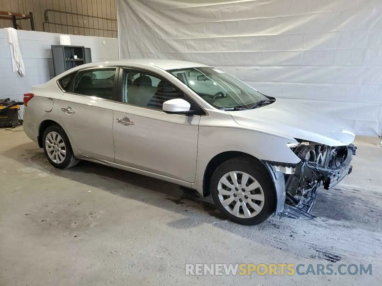 4 Photograph of a damaged car 3N1AB7AP7KY250723 NISSAN SENTRA 2019