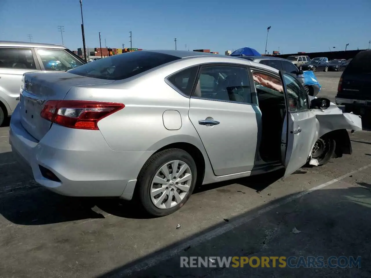 3 Photograph of a damaged car 3N1AB7AP7KY252875 NISSAN SENTRA 2019