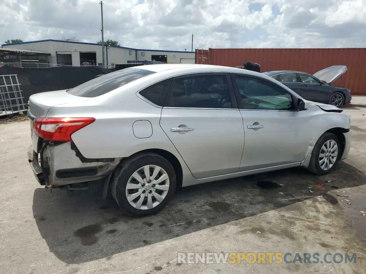 3 Photograph of a damaged car 3N1AB7AP7KY253489 NISSAN SENTRA 2019