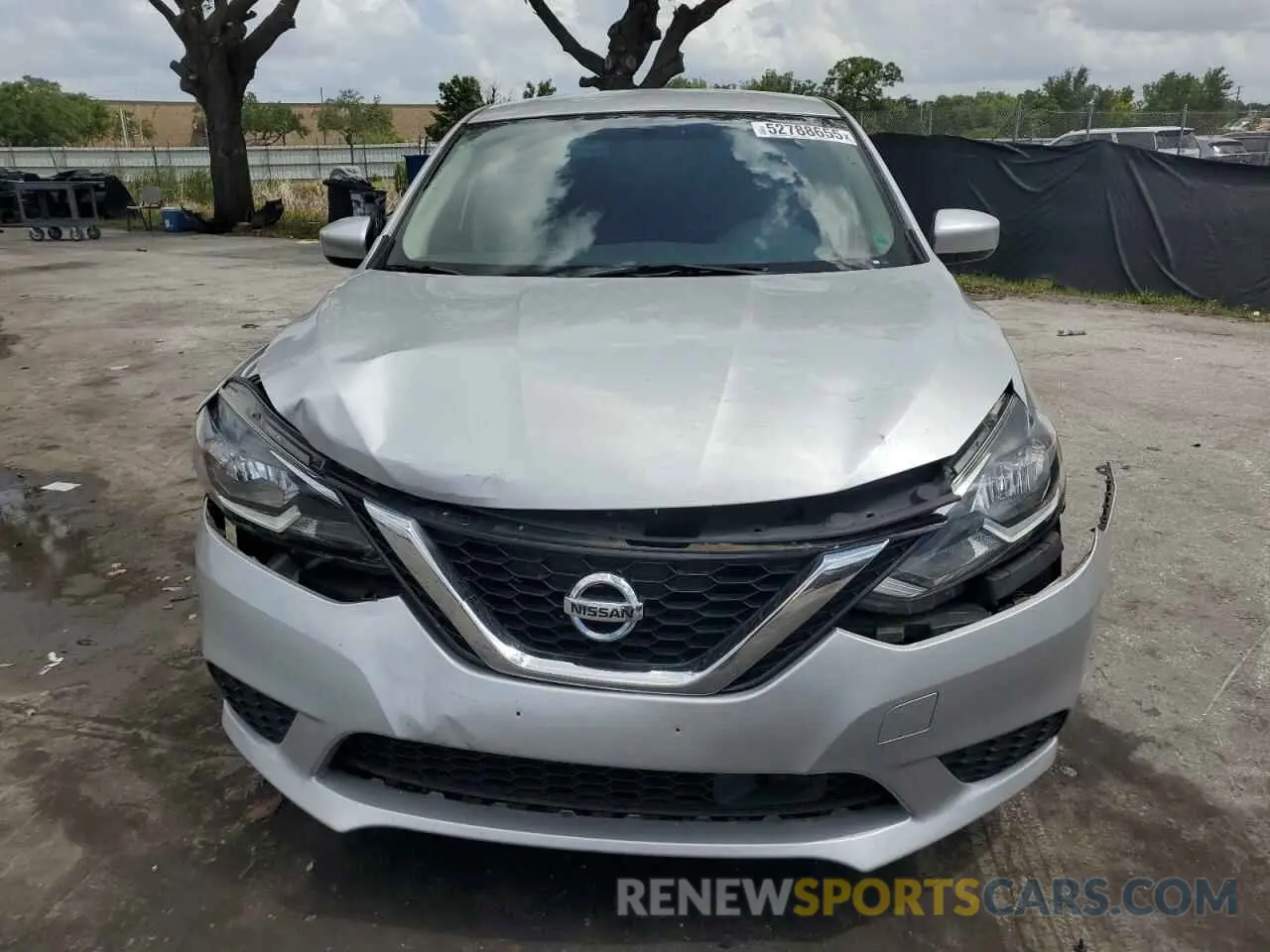 5 Photograph of a damaged car 3N1AB7AP7KY253489 NISSAN SENTRA 2019