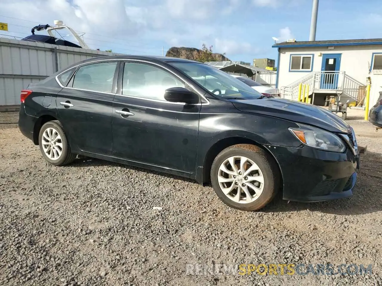 4 Photograph of a damaged car 3N1AB7AP7KY254464 NISSAN SENTRA 2019