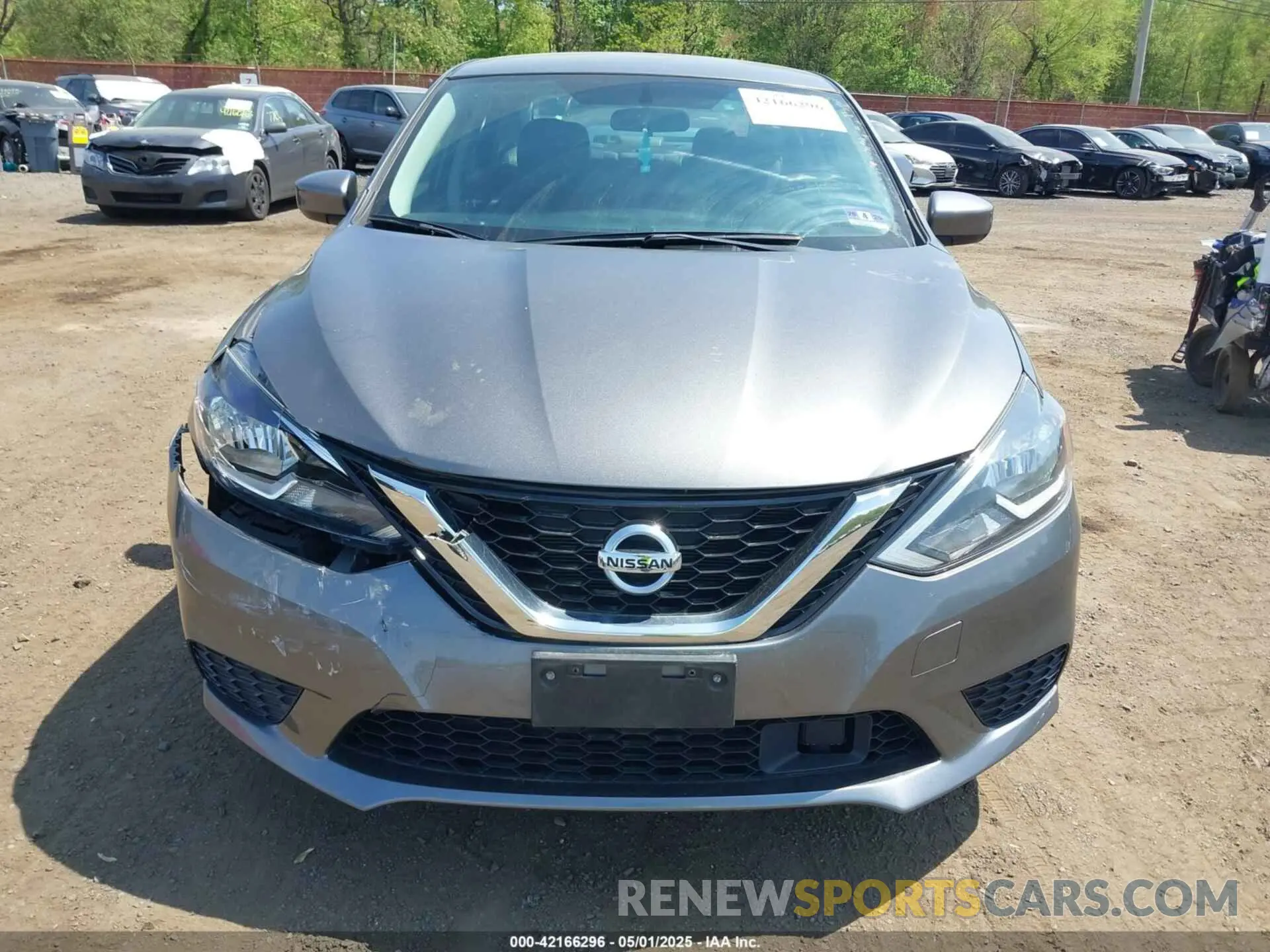 12 Photograph of a damaged car 3N1AB7AP7KY255226 NISSAN SENTRA 2019