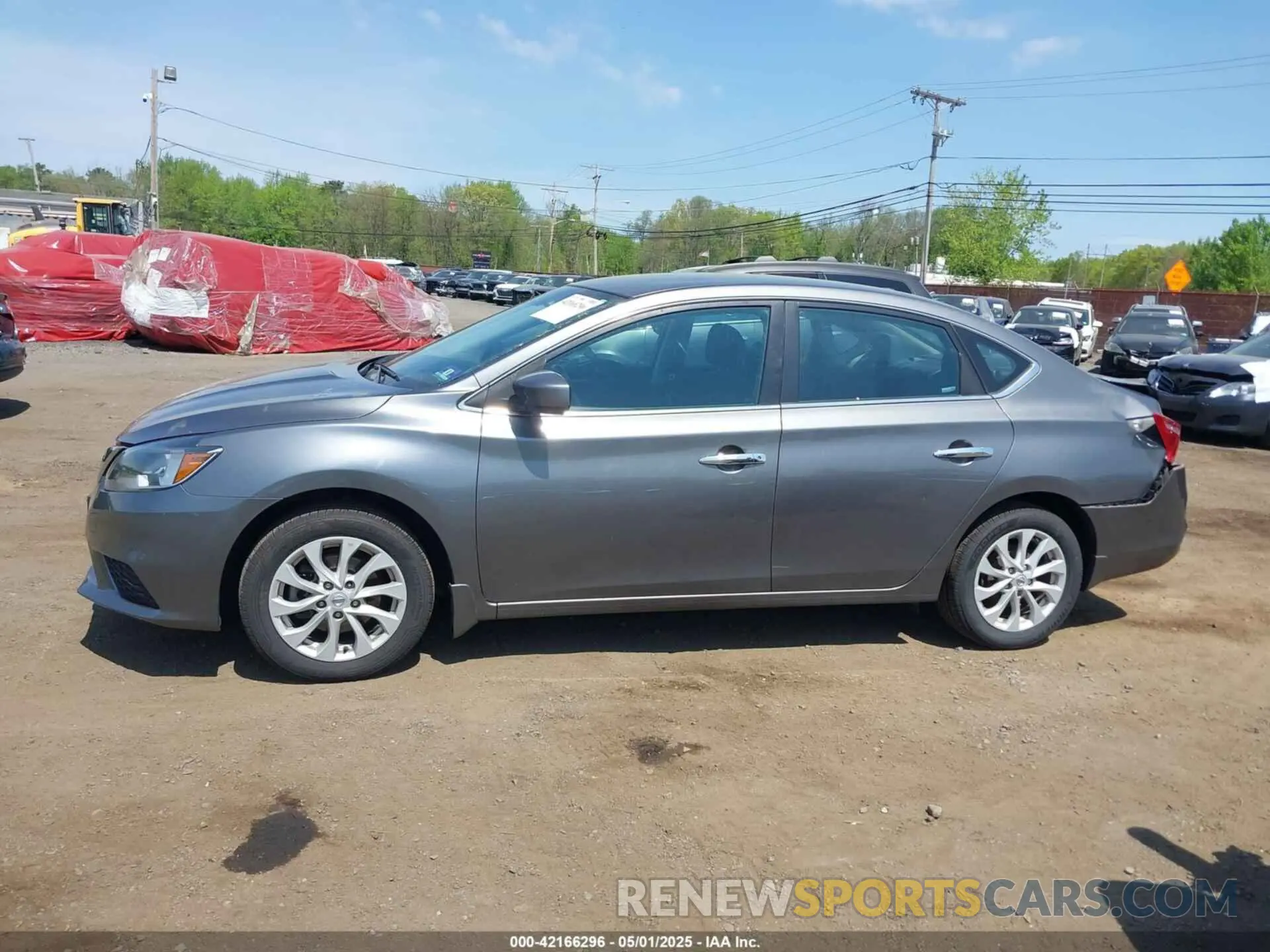 14 Photograph of a damaged car 3N1AB7AP7KY255226 NISSAN SENTRA 2019