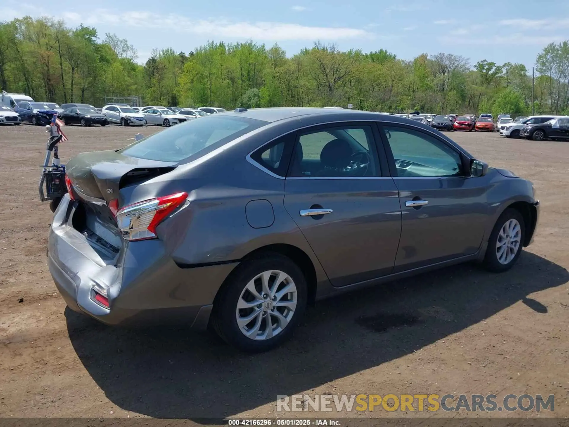 17 Photograph of a damaged car 3N1AB7AP7KY255226 NISSAN SENTRA 2019