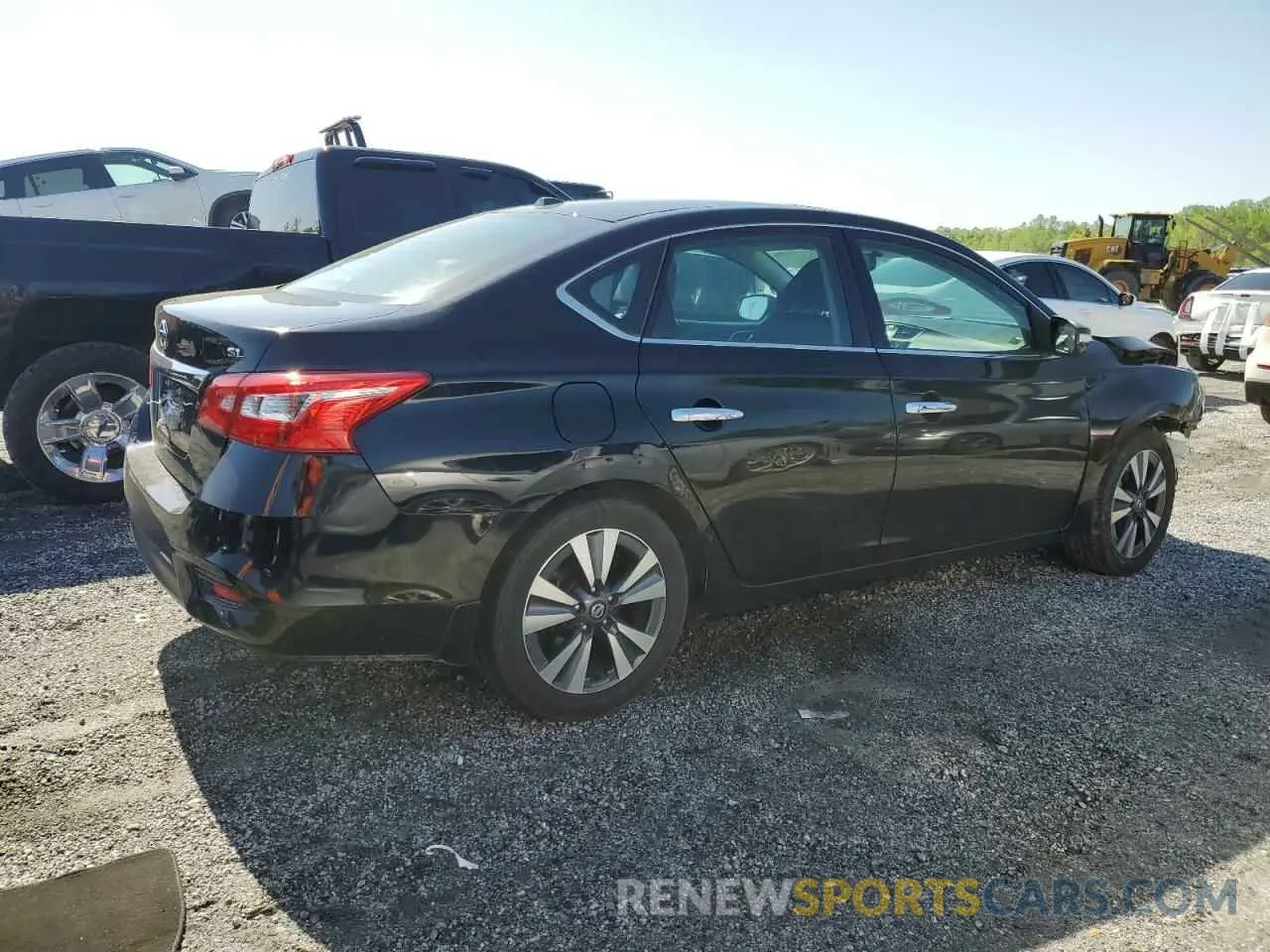 3 Photograph of a damaged car 3N1AB7AP7KY257459 NISSAN SENTRA 2019