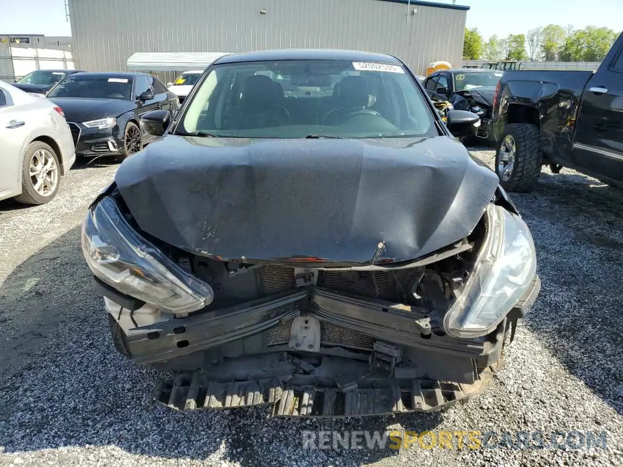 5 Photograph of a damaged car 3N1AB7AP7KY257459 NISSAN SENTRA 2019