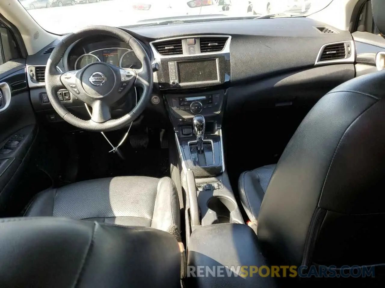 8 Photograph of a damaged car 3N1AB7AP7KY257459 NISSAN SENTRA 2019