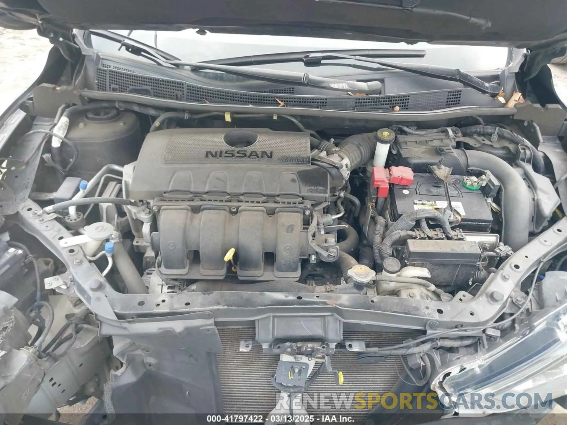 10 Photograph of a damaged car 3N1AB7AP7KY257655 NISSAN SENTRA 2019