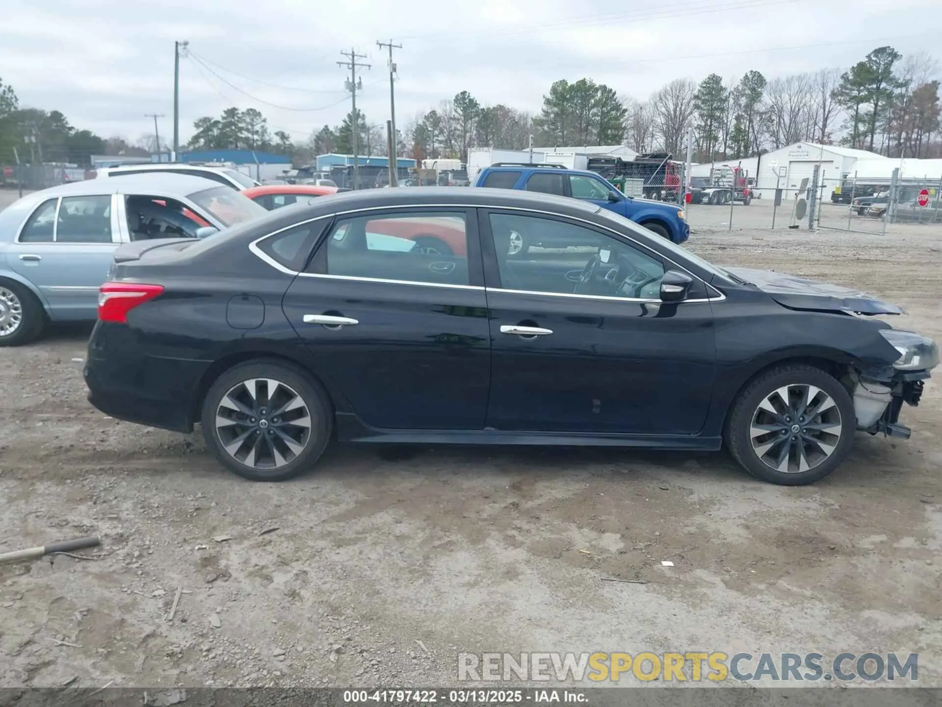 13 Photograph of a damaged car 3N1AB7AP7KY257655 NISSAN SENTRA 2019