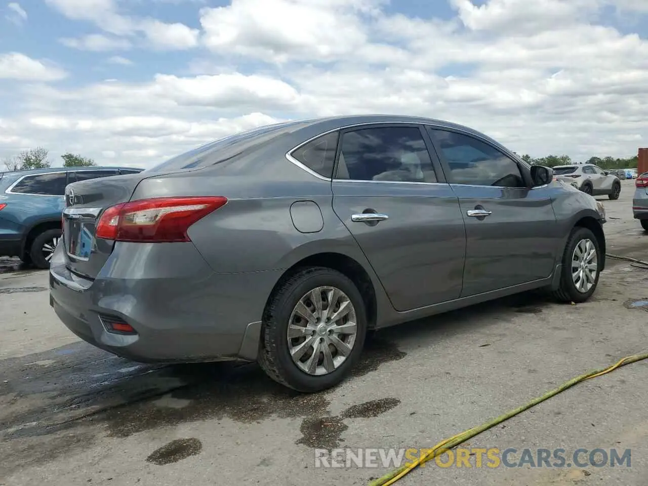 3 Photograph of a damaged car 3N1AB7AP7KY257882 NISSAN SENTRA 2019