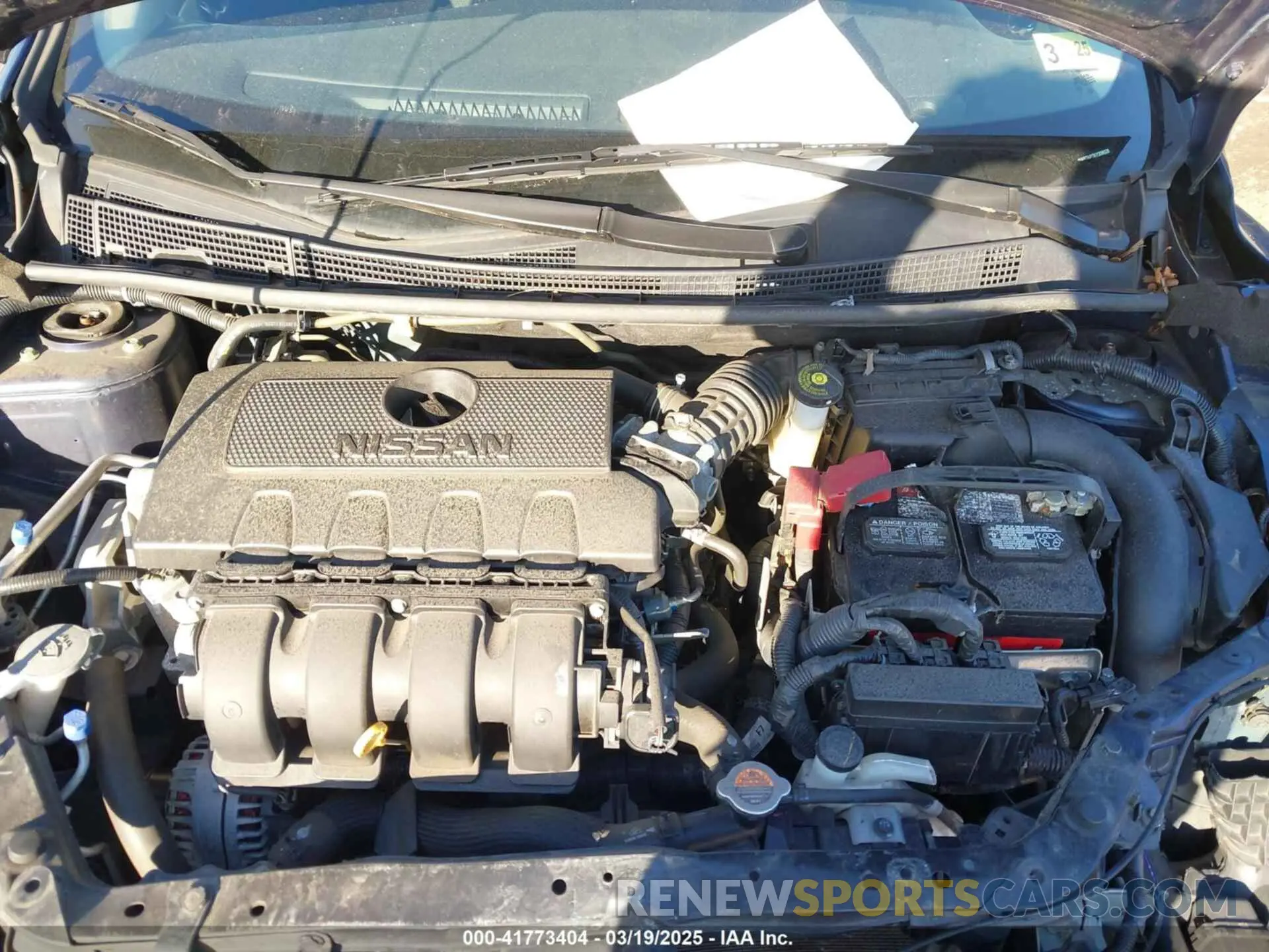 10 Photograph of a damaged car 3N1AB7AP7KY258028 NISSAN SENTRA 2019