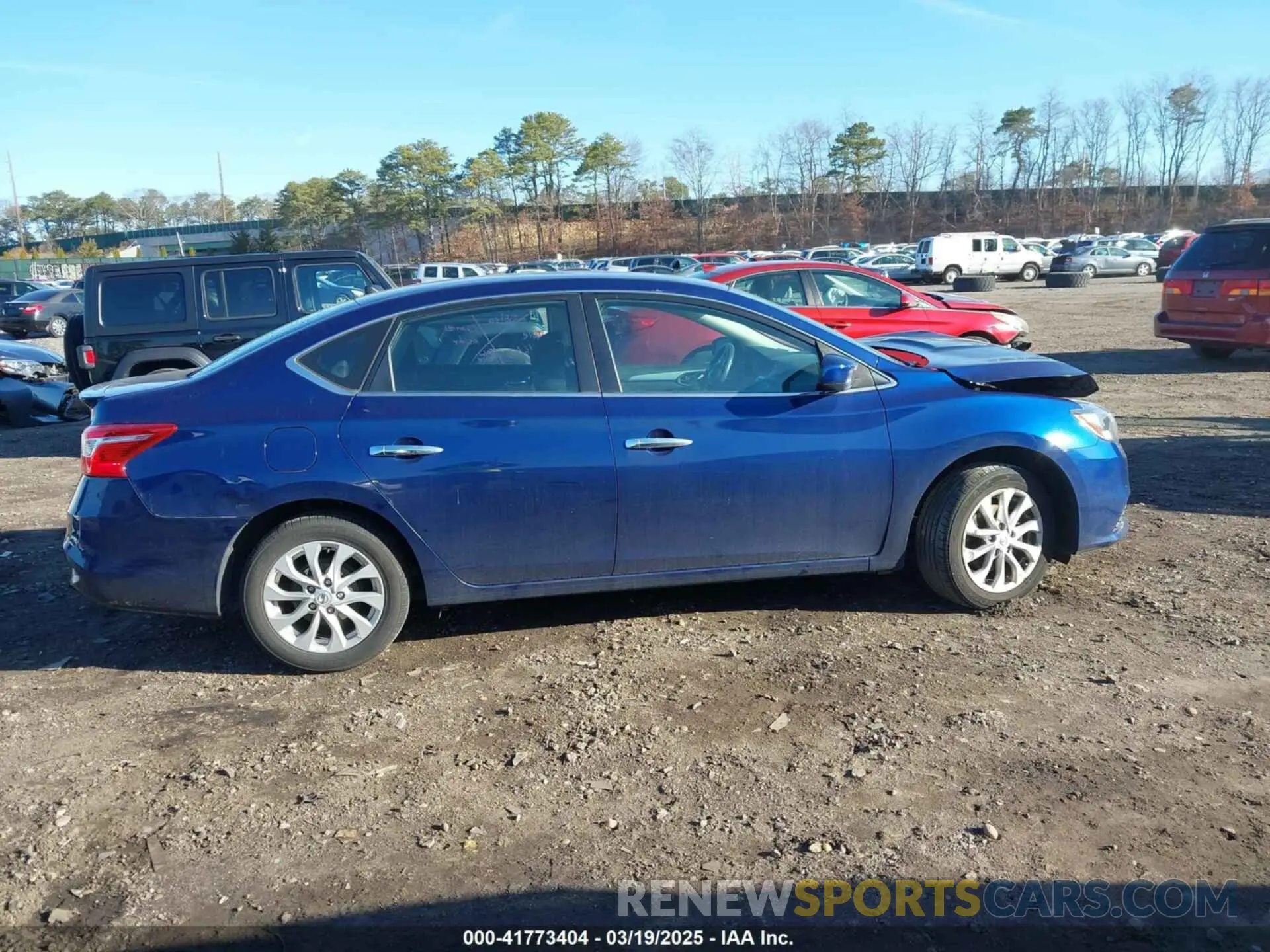 13 Photograph of a damaged car 3N1AB7AP7KY258028 NISSAN SENTRA 2019