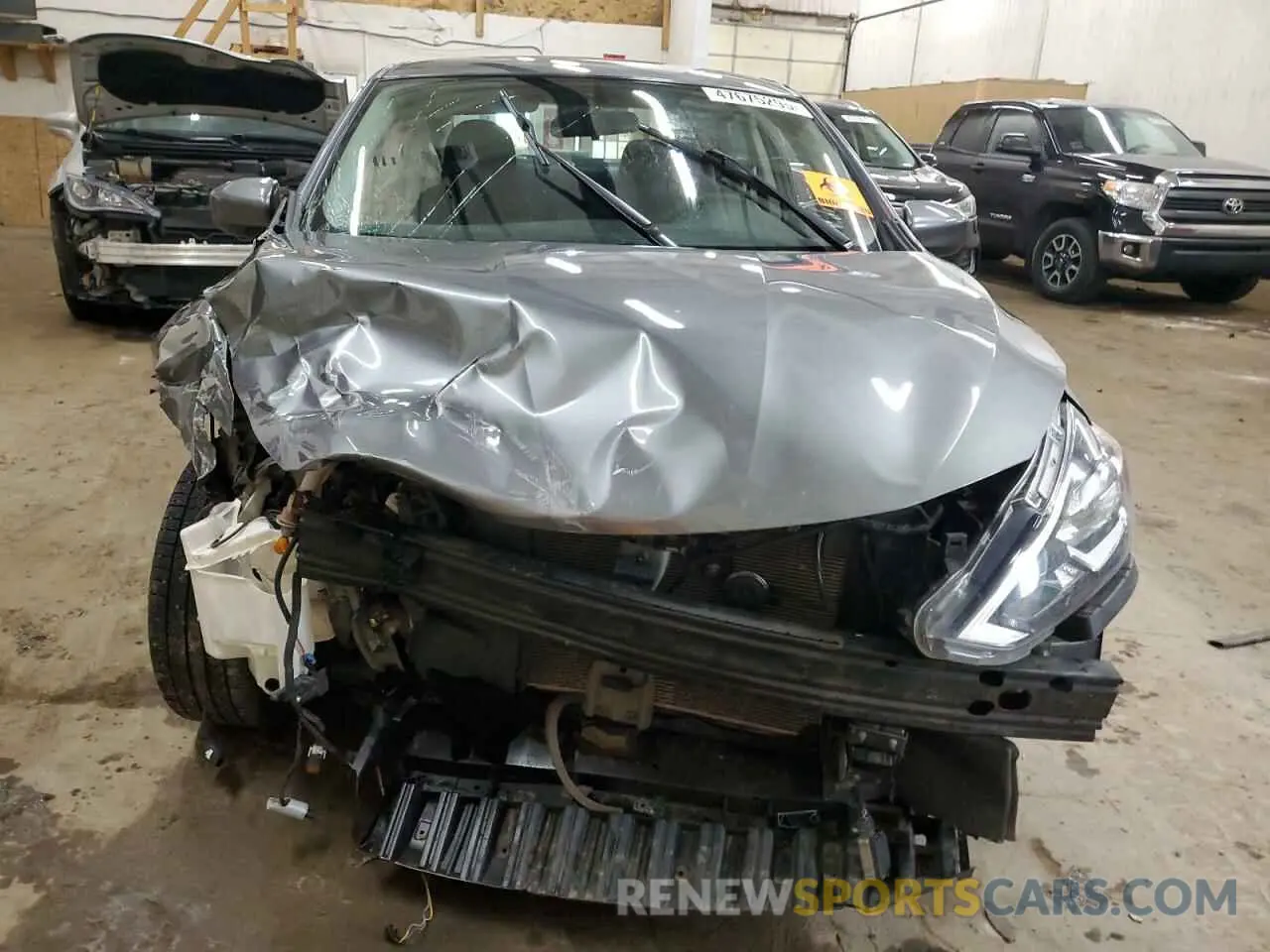 5 Photograph of a damaged car 3N1AB7AP7KY259308 NISSAN SENTRA 2019