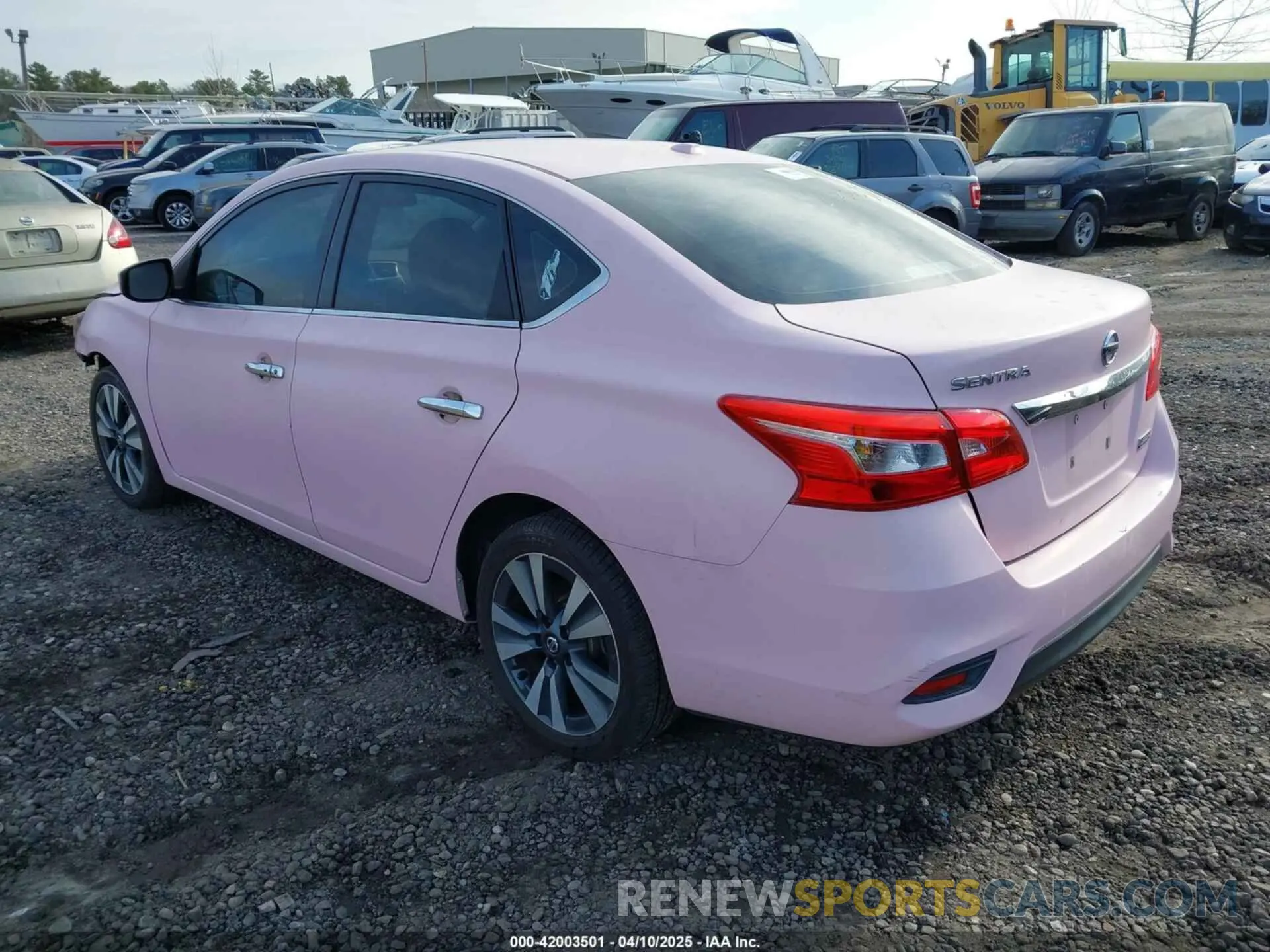 3 Photograph of a damaged car 3N1AB7AP7KY260992 NISSAN SENTRA 2019