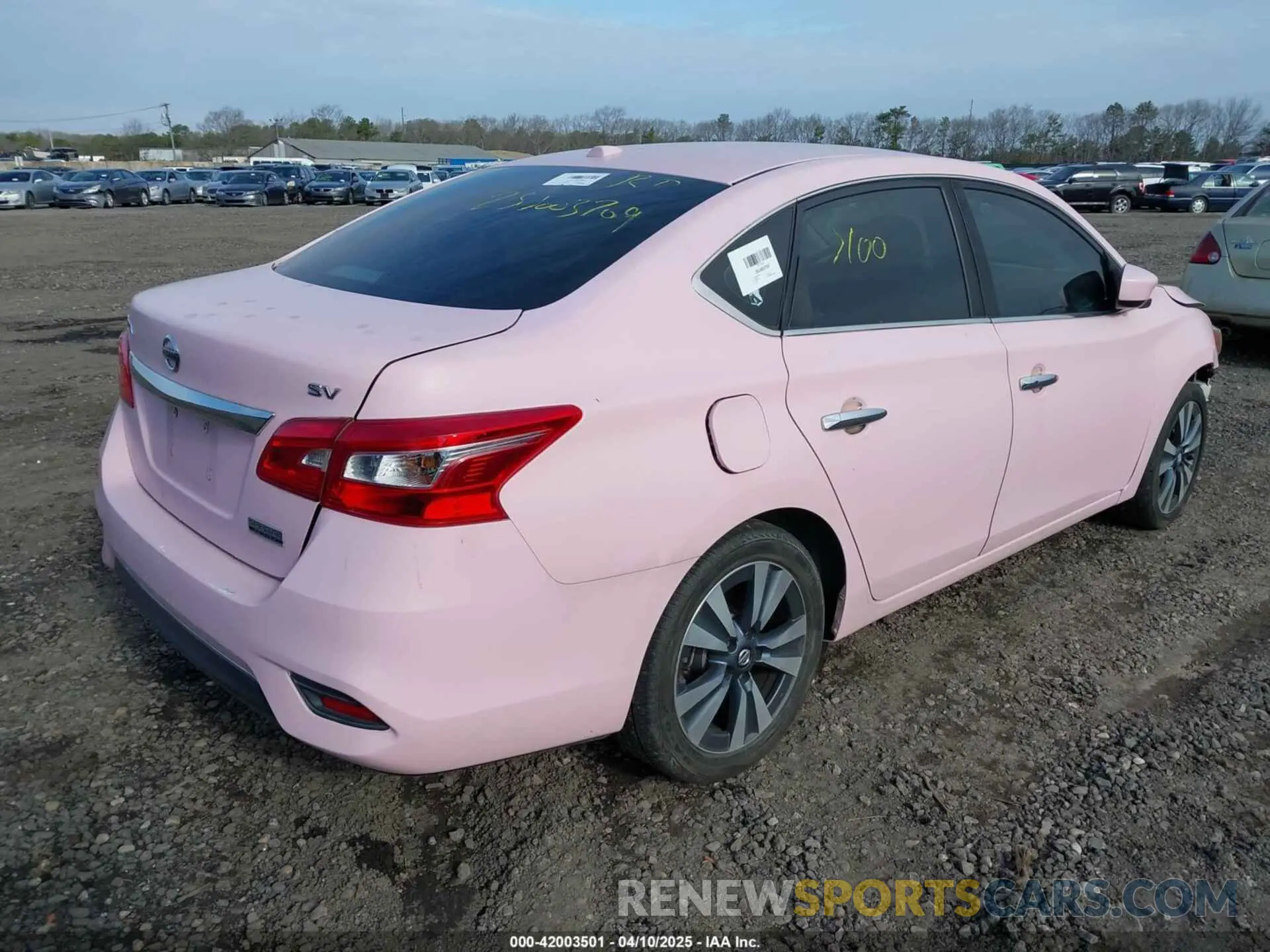 4 Photograph of a damaged car 3N1AB7AP7KY260992 NISSAN SENTRA 2019