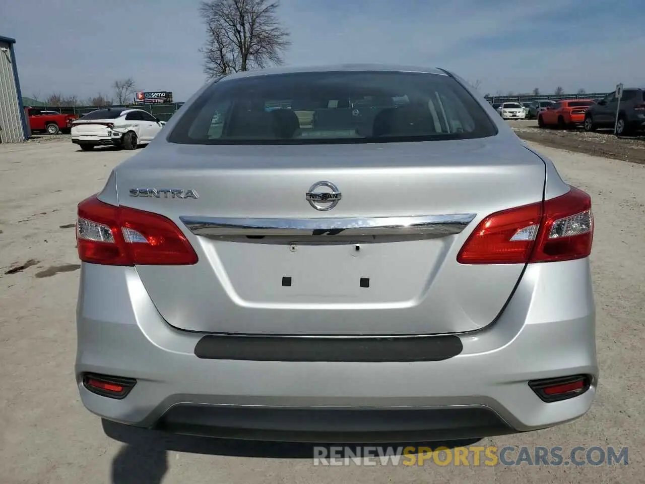6 Photograph of a damaged car 3N1AB7AP7KY267375 NISSAN SENTRA 2019