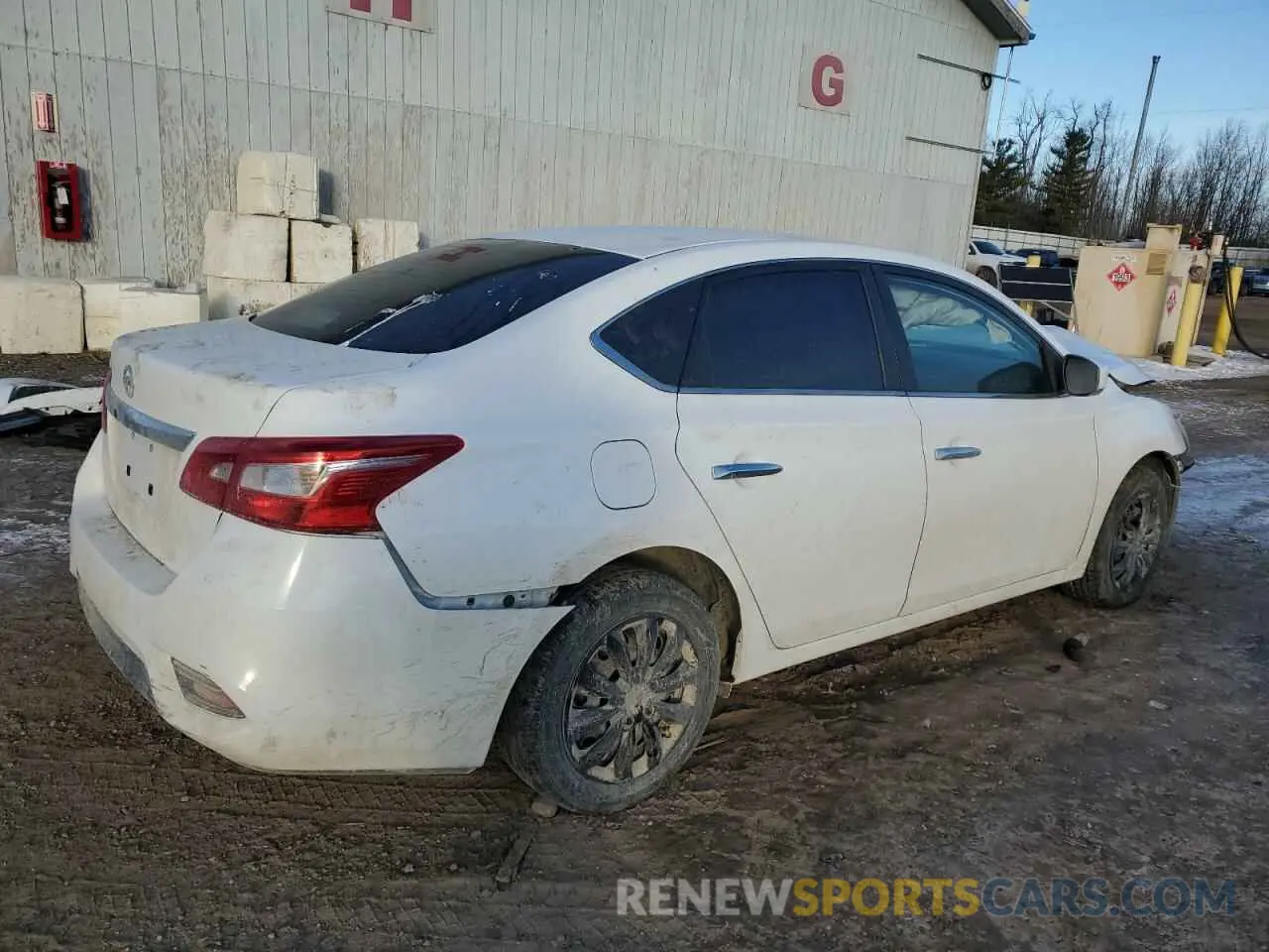 3 Photograph of a damaged car 3N1AB7AP7KY267859 NISSAN SENTRA 2019