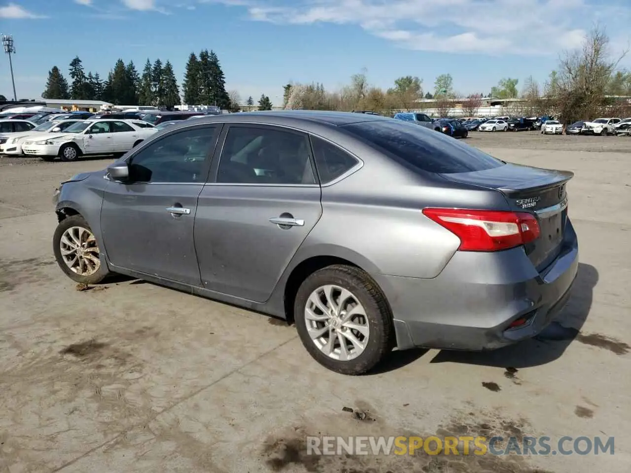 2 Photograph of a damaged car 3N1AB7AP7KY269188 NISSAN SENTRA 2019