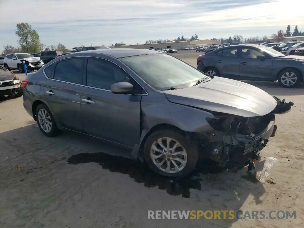 4 Photograph of a damaged car 3N1AB7AP7KY269188 NISSAN SENTRA 2019