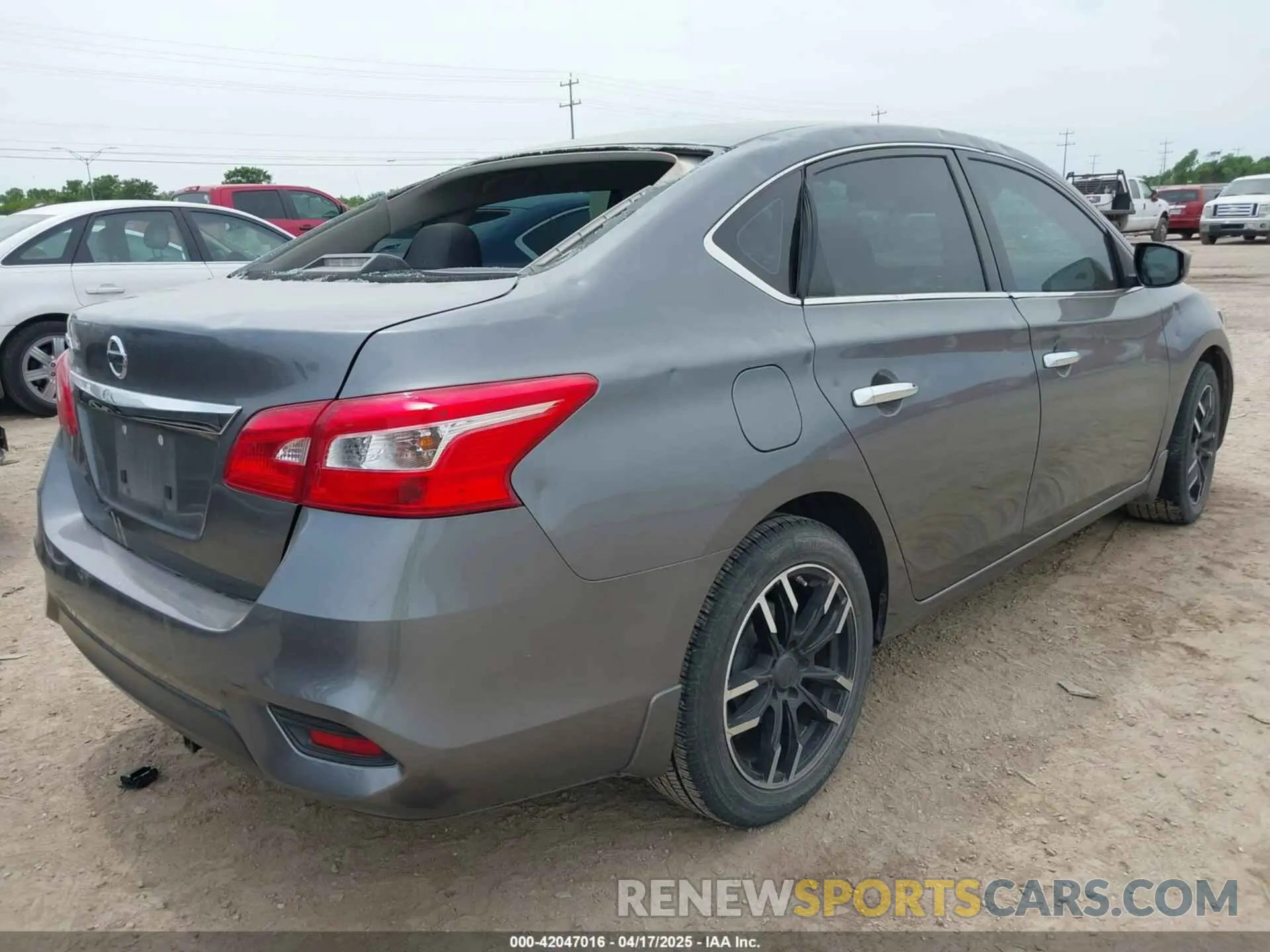 4 Photograph of a damaged car 3N1AB7AP7KY270910 NISSAN SENTRA 2019