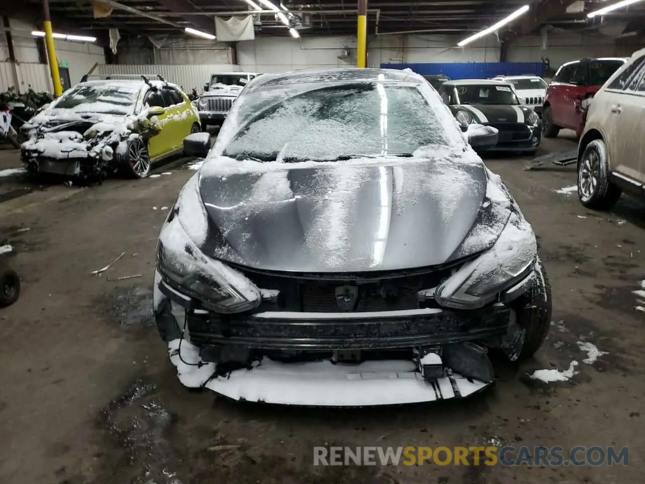 5 Photograph of a damaged car 3N1AB7AP7KY271992 NISSAN SENTRA 2019