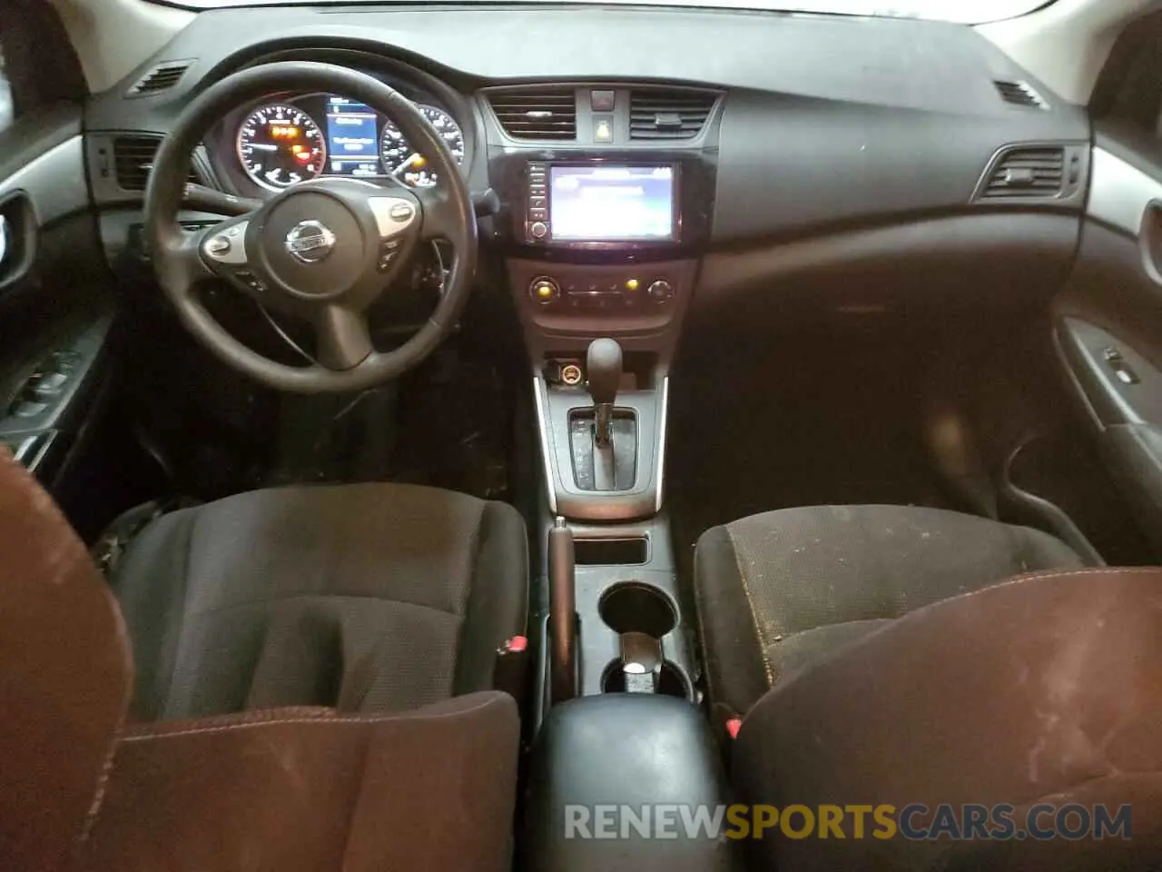 8 Photograph of a damaged car 3N1AB7AP7KY271992 NISSAN SENTRA 2019