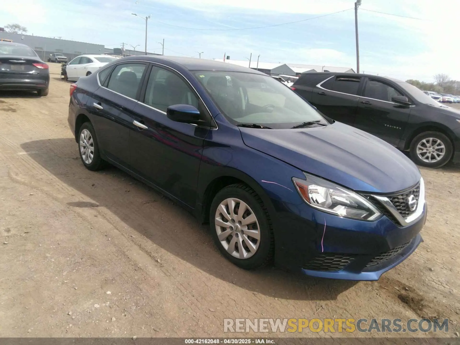 1 Photograph of a damaged car 3N1AB7AP7KY276304 NISSAN SENTRA 2019