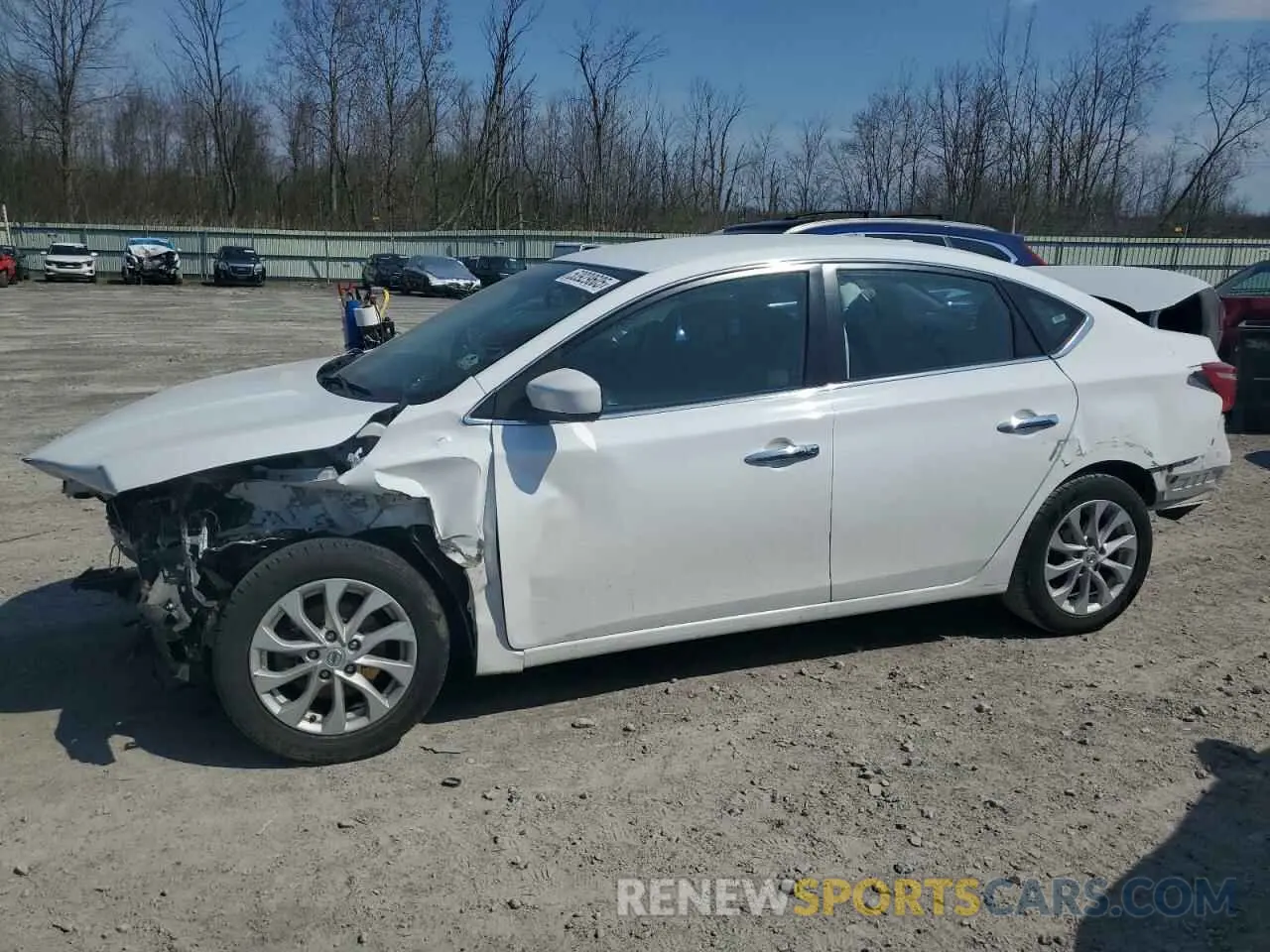 1 Photograph of a damaged car 3N1AB7AP7KY276741 NISSAN SENTRA 2019